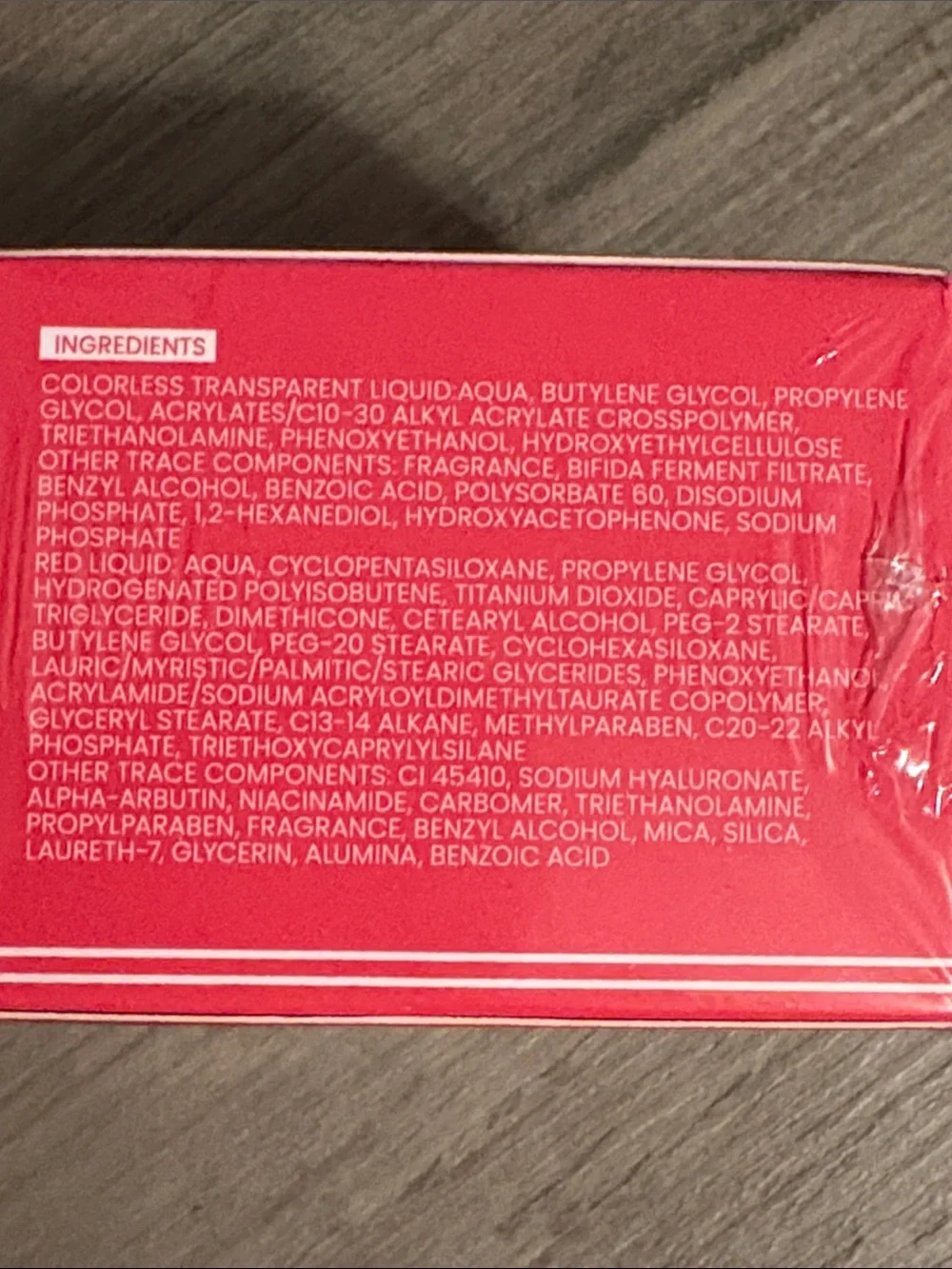 Niacinamide + Alpha-Arbutin Capsule Cream - Pink Moisturizer